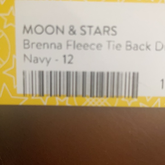 Moon & Stars- Brenna Tie Back Dress, Size 12 Navy - Picture 5 of 5